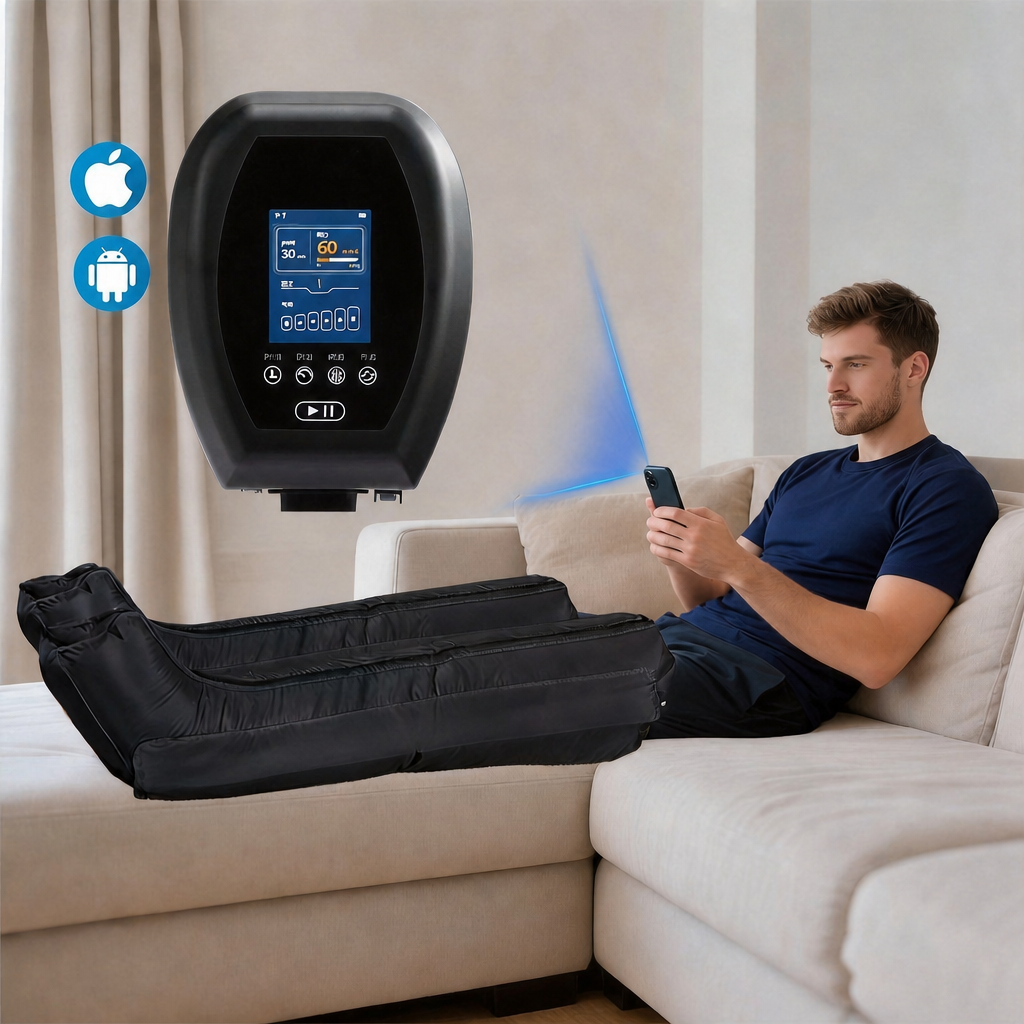 A range of massage and recovery devices